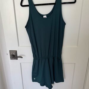 Senita Romper Marine Teal Medium